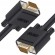 V7 Black Video Cable VGA Male to VGA Male 2m 6.6ft image 1