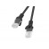 Lanberg PCU6-10CC-0100-BK networking cable Black 1 m Cat6 U/UTP (UTP) image 1
