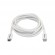 StarTech.com Thunderbolt 3 Cable - 20Gbps - 2m - White - Thunderbolt, USB, and DisplayPort Compatible image 4