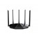 Tenda TX2 Pro wireless router Gigabit Ethernet Dual-band (2.4 GHz / 5 GHz) Black image 1
