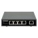 Intellinet 5-Port Gigabit Ethernet PoE+ Switch, Four PSE PoE Ports, IEEE 802.3at/af (PoE+/PoE) Compliant, PoE Power Budget up to 62 W, Desktop Format paveikslėlis 3