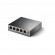 TP-LINK 5-Port Gigabit Desktop PoE Switch with 4-Port paveikslėlis 4