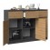 3D3S chest of drawers 120x40x97 cm, anthracite/artisan image 2