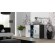 Cama sideboard 120 cm SOHO S7 black/white gloss image 1