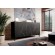 MARMO 3D chest of drawers 150x45x80.5 cm matte black/marble black image 3