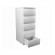 Topeshop W5 BIEL MAT chest of drawers image 2