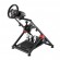 NanoRS RS155 Foldable Steel Gaming Steering Wheel Stand Pedals Holder Adjustable Non Slip paveikslėlis 8