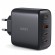 AUEKY Omnia II Mix PA-B6T Wall charger 1x USB 2x USB-C Power Delivery 3.0 65W Black image 2