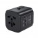 AUKEY PA-TA01 Universal Travel Adapter Charger with USB-C & USB-A UK USA EU AUS CHN 150 Countries image 1