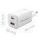 Qoltec 50765 mobile device charger Laptop, Portable gaming console, Power bank, Smartphone, Smartwatch, Tablet White AC Fast charging Indoor image 3