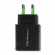 Qoltec 51713 Charger | 18W | 5-12V | 1.5-3A | USB type C PD | USB QC 3.0 | Black image 5