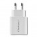 Qoltec 51714 Charger | 18W | 5-12V | 1.5-3A | USB type C PD | USB QC 3.0 | White image 5