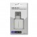 Qoltec 51718 Charger | 45W | 5-20V | 2.4-3A | USB type C PD | USB | White paveikslėlis 2
