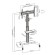 Techly Trolley Floor Support with Shelf LCD TV/LED 32-65" image 2
