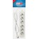 Activejet 6GNU - 3M - S power strip with cord image 1