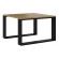 MODERN MINI table 67x67x40 cm Artisan Oak/Black image 1