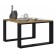 MODERN MINI table 67x67x40 cm Artisan Oak/Black paveikslėlis 2