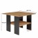 MODERNA Table 60x60x45 cm Artisan Oak/Black фото 1