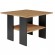 MODERNA Table 60x60x45 cm Artisan Oak/Black фото 2