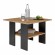 MODERNA Table 60x60x45 cm Artisan Oak/Black фото 3