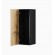 Cama cabinet VIGO "90" full 90/35/32 black/wotan oak paveikslėlis 3