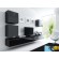 Cama Square cabinet VIGO 50/50/30 black/black gloss фото 3