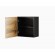 Cama square cabinet VIGO 50/50/30 black/wotan oak paveikslėlis 2