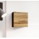 Cama square cabinet VIGO 50/50/30 black/wotan oak paveikslėlis 3