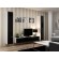 Cama Living room cabinet set VIGO 4 white/black gloss image 1
