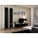 Cama Living room cabinet set VIGO 4 white/black gloss image 2