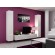 Cama Living room cabinet set VIGO 4 white/white gloss image 1