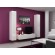 Cama Full cabinet VIGO '180' 180/40/30 white/white gloss paveikslėlis 3