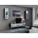 Cama TV stand VIGO NEW 30/140/40 black/white gloss image 5