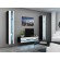 Cama Shelf unit VIGO NEW 180/40/30 black/white gloss image 8