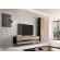 Cama living room cabinet set VIGO NEW 9 black/wotan oak paveikslėlis 1