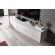 Cama TV stand VIGO SLANT 180cm (2x90) white/white gloss image 3