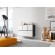 Cama living room furniture set ROCO 13 (RO1 + 3xRO5) black/black/white paveikslėlis 1