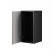 Cama full storage cabinet ROCO RO3 75/37/39 white/black/white paveikslėlis 3