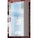 SOHO 5 set (RTV180 cabinet + Wall unit + shelves) White/White glossy image 2