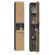 Topeshop NEL I ANT/ART bathroom storage cabinet Graphite, Oak image 1