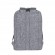 RIVACASE Anvik 15.6" laptop backpack, 15L, gray, waterproof fabric, pockets for 10.5" tablet, smartphone, documents, accessories, bottle image 6