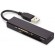 Ednet 85241 card reader USB 2.0 Black paveikslėlis 1