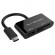Gembird UHB-CR3-02 card reader USB 3.2 Gen 1 (3.1 Gen 1) Type-C Black image 1