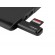 NATEC Scarab 2 card reader Black USB 3.0 Type-A paveikslėlis 3