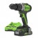 Greenworks 24V 2Ah drill/driver GD24DD60K2 - 3704107UA image 1