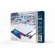 Gembird DVD-USB-03-BW External USB DVD drive, black and white image 2