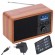 Adler AD 1184 radio Portable Digital Black, Wood image 2