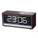 BLAUPUNKT CR60BT Bluetooth Radio Alarm Clock, brown wood image 1