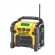 DeWALT DCR020-QW radio Portable Digital Black, Yellow image 1