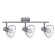 Activejet GIZEL triple ceiling wall light strip chrome E14 wall lamp for living room image 1